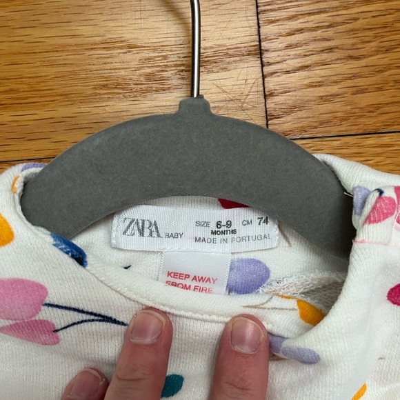 Zara Multi-colored Cherry Sweatshirt - Picture 4 of 4